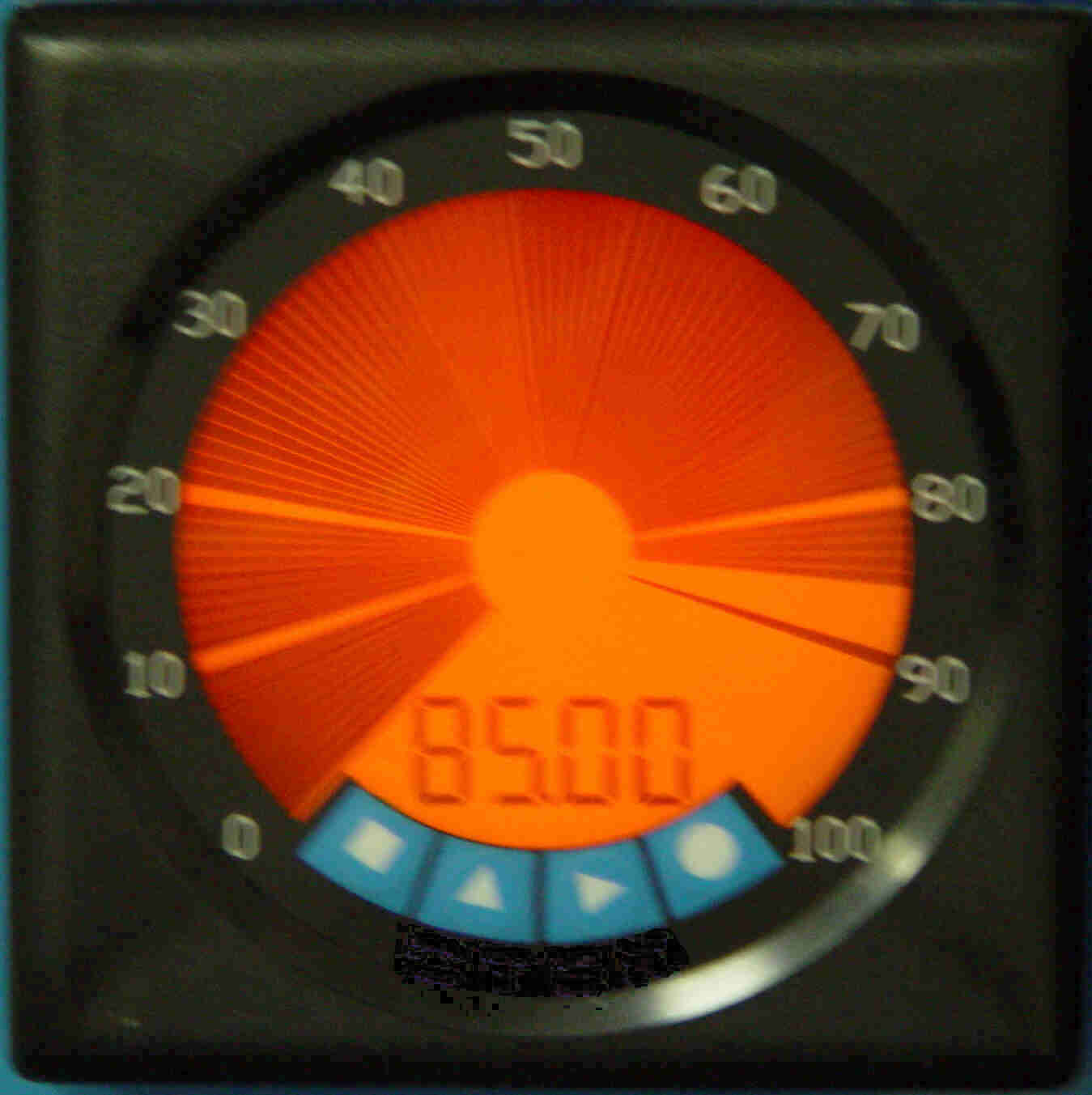 ANSI size Switchboard  Bargraph meter with 4 digit LCD display